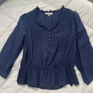 Sam Edelman Peplum Top- new without tags- size small